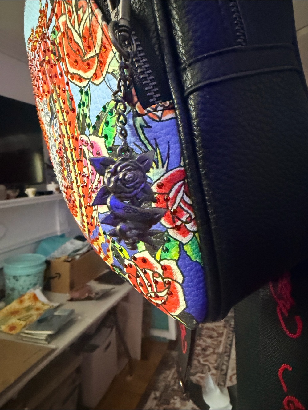 Ed Hardy “Dead or Alive” backpack NWT - Picture 4 of 8